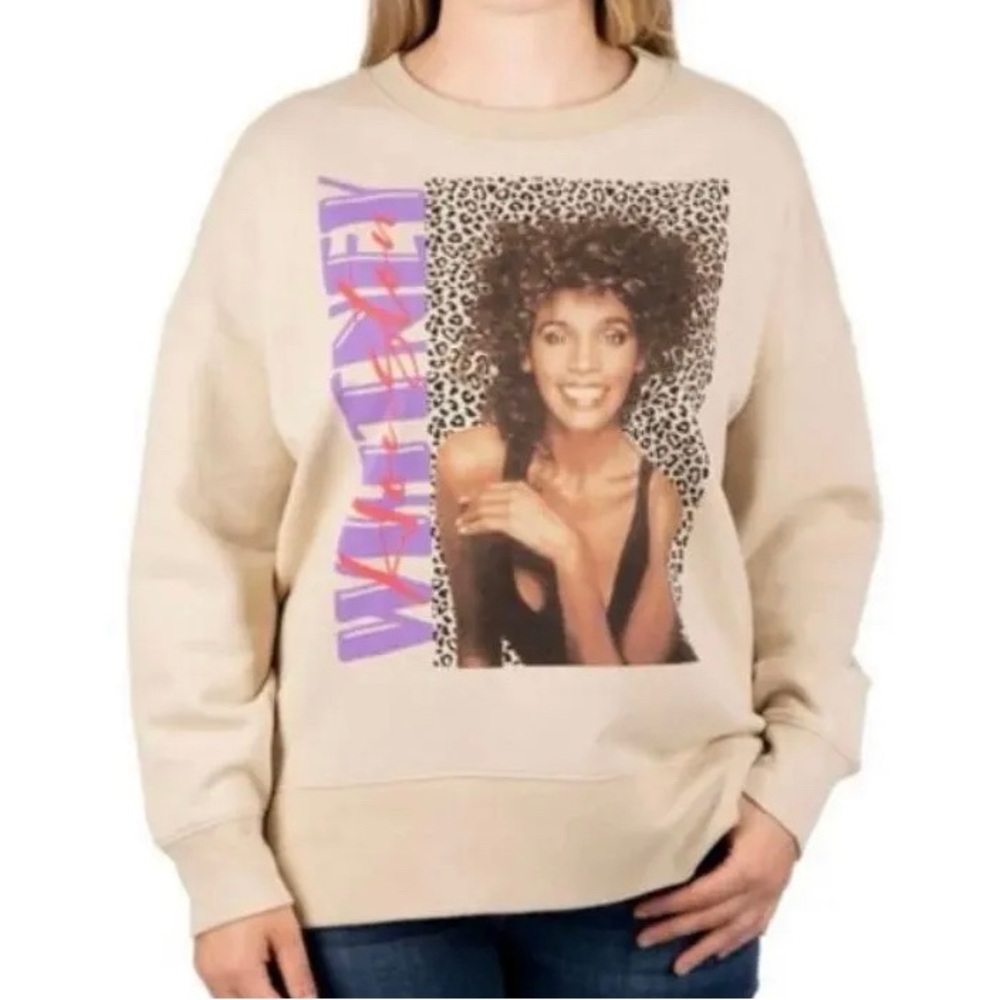 Whitney Houston Sweater Sweatshirt Size X Small